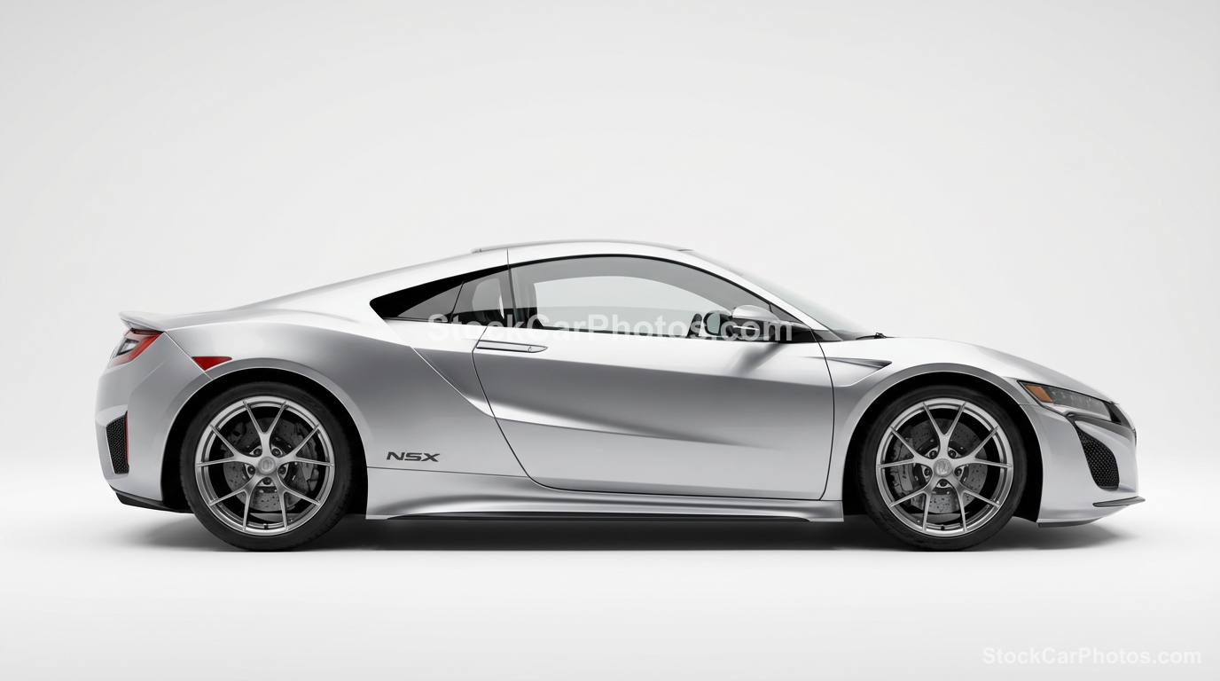  Acura NSX  - Studio Side Profile view