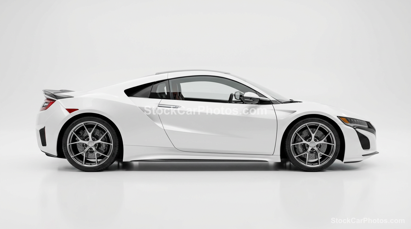  Acura NSX  - Studio Side Profile view
