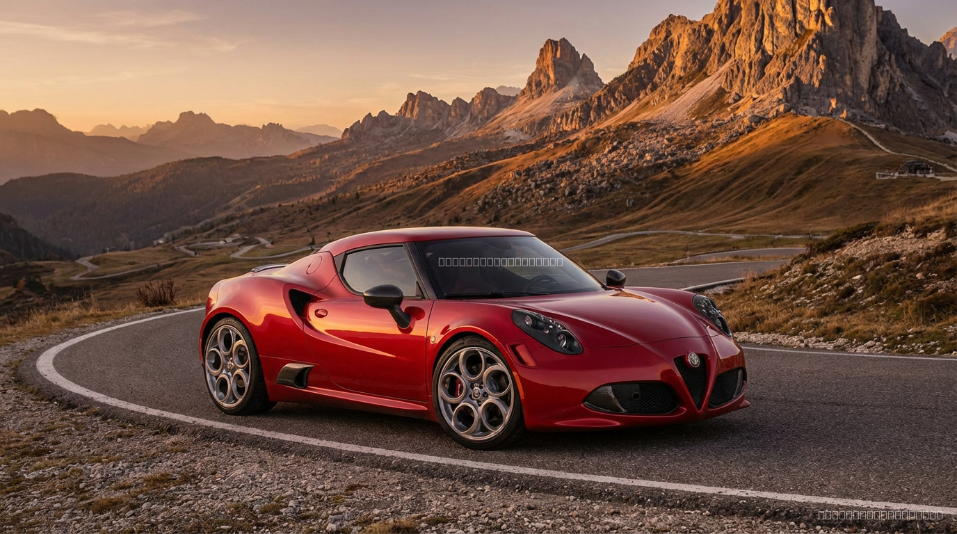  Alfa Romeo 4C