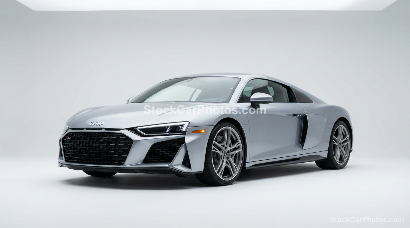  Audi R8 2020  - Studio Front 3/4 view