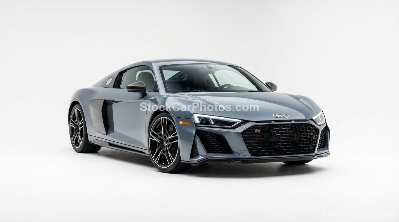  Audi R8 2020  - Studio Front 3/4 view