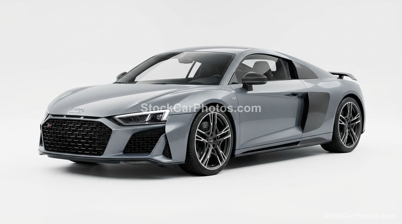  Audi R8 2020  - Studio Front 3/4 view