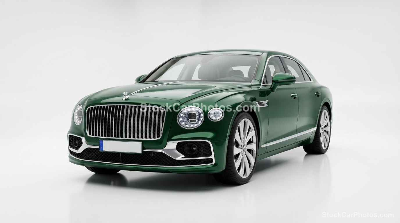  Bentley Flying Spur  - Studio Front 3/4 view