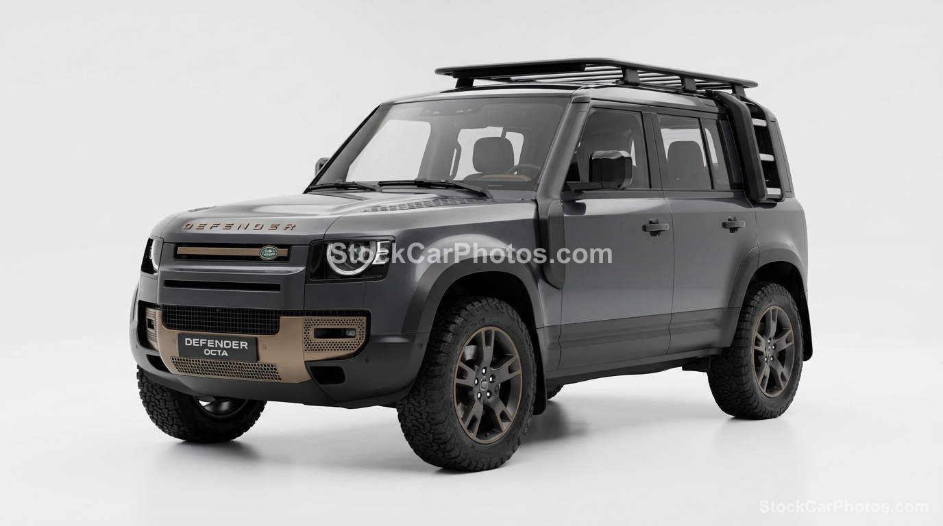 2024 Land Rover New Defender OCTA  - Studio Front 3/4 view