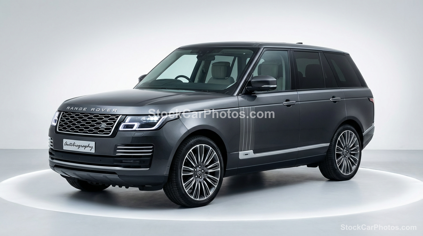  Land Rover Range Rover Vogue Autobiography - Studio Front 3/4 view