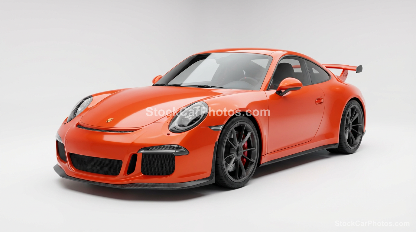  Porsche 911 GT3 2016  - Studio Front 3/4 view