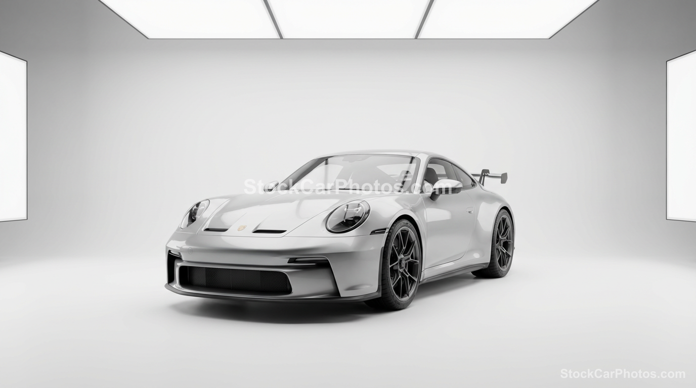  Porsche 911 gt3 2022  - Studio Front 3/4 view